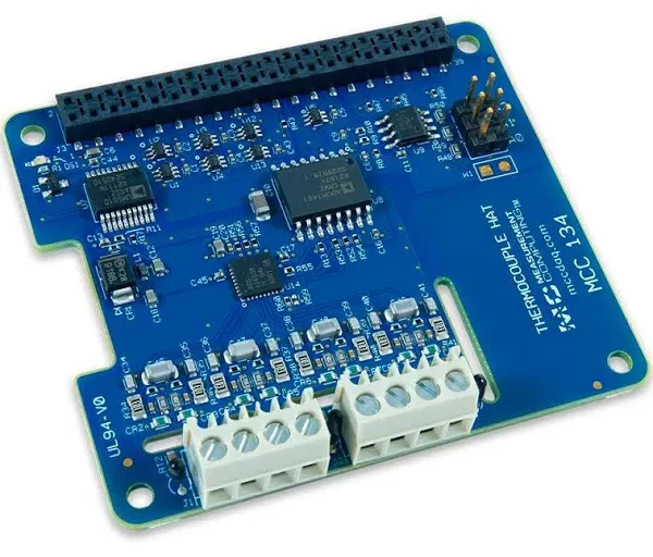 MCC 134 Thermocouple Measurement DAQ Hat