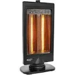 Comfort Zone Oscillating Flat Panel Halogen Heater