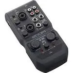 Zoom U-24 Handy Audio Interface, 2-Channel Portable USB Audio Interface, 2 XLR/TRS Combo Inputs, MIDI I/O, RCA Outputs