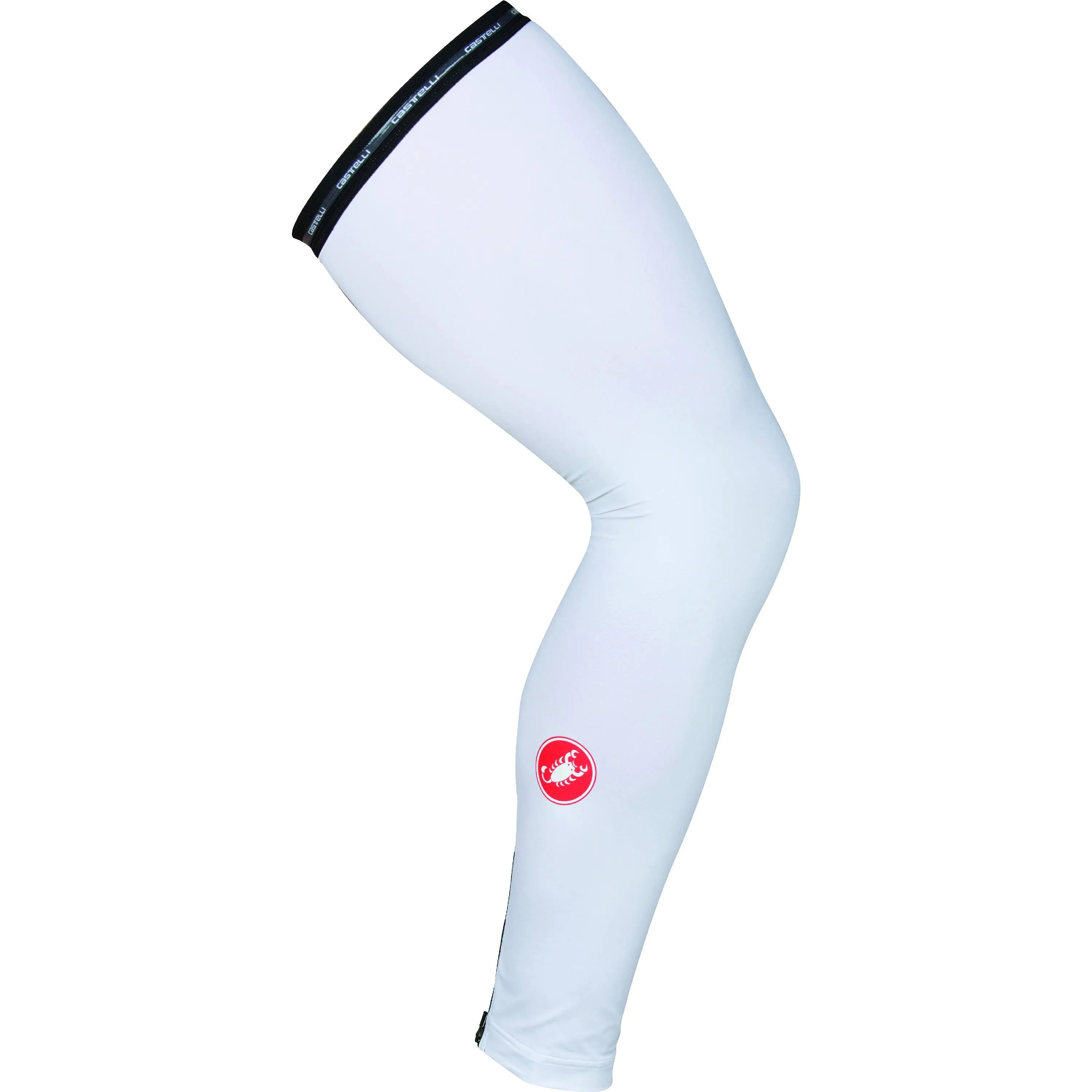 Castelli UPF 50+ Light Leg Sleeves : White M