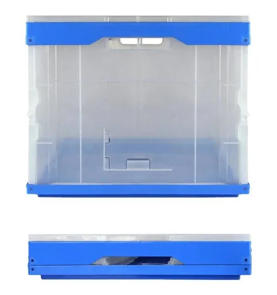 Folding Plastic Storage Crate - MI-909 - by Mount-It!