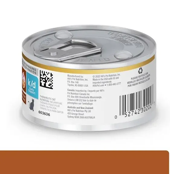 Hill's Prescription Diet K/d Early Support Canned Cat Food