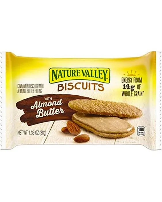 Nature Valley Biscuits with Almond Butter - 16 pack, 1.35 oz pouches