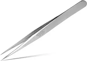 Vetus Tweezer Non-magnetic Stainless Steel Pointed Tip ST-10