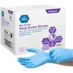 Nitrile Vinyl Exam Gloves Medium 1000pc, Blue