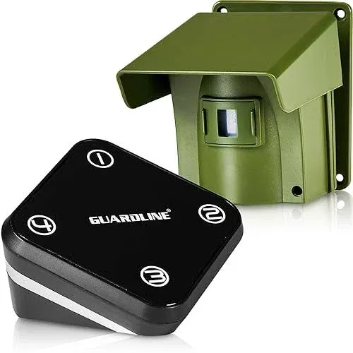 Guardline Extra Sensor for Original Wireless Driveway Alarm 500ft Range