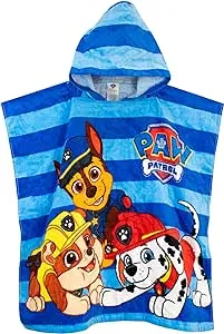 Paw Patrol Boys' Hooded Towel Poncho One Size