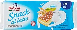 Balconi "Snack al Latte" Milk Sponge Cakes 280g / 9.9oz