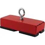 Master Magnetics - 7542 - 5 in. Ceramic Retrieving Magnet 150 lb. pull 3.4 MGOe Red 1/pc.