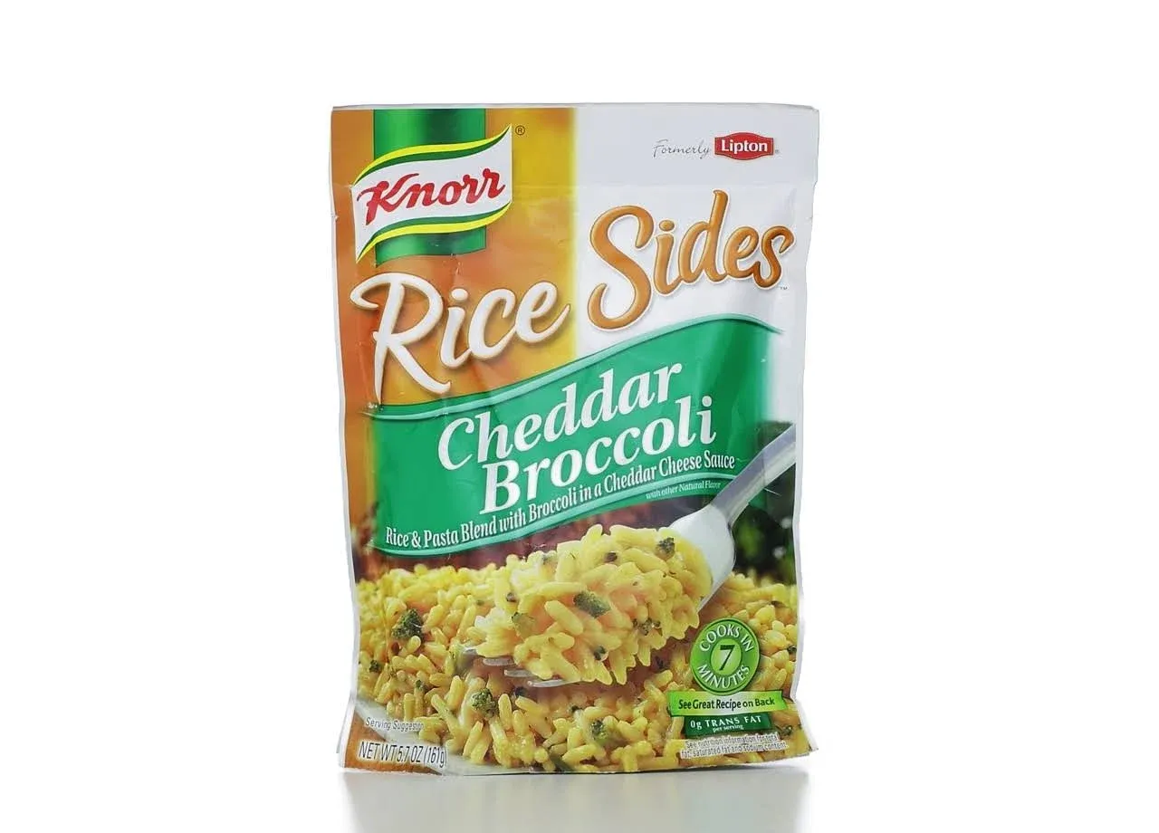 Knorr Rice Sides Cheddar Broccoli Flavor Rice, 5.7 oz - Case of 12