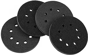 RUIHONGV 5 inch Hook and Loop Sponge Cushion Interface Backing Pad,Foam Sanding ...