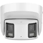 Hikvision DS-2CD2387GPSL<wbr/>4 8MP ColourVu 180deg  Panoramic Turret Camera, WDR, IP6