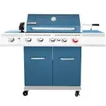 Royal Gourmet GA5403B 5-Burner BBQ Cabinet Style Propane Gas Grill with Rotisserie Kit