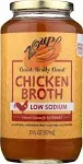 Zoup Broth, Chicken, Low Sodium - 31 oz