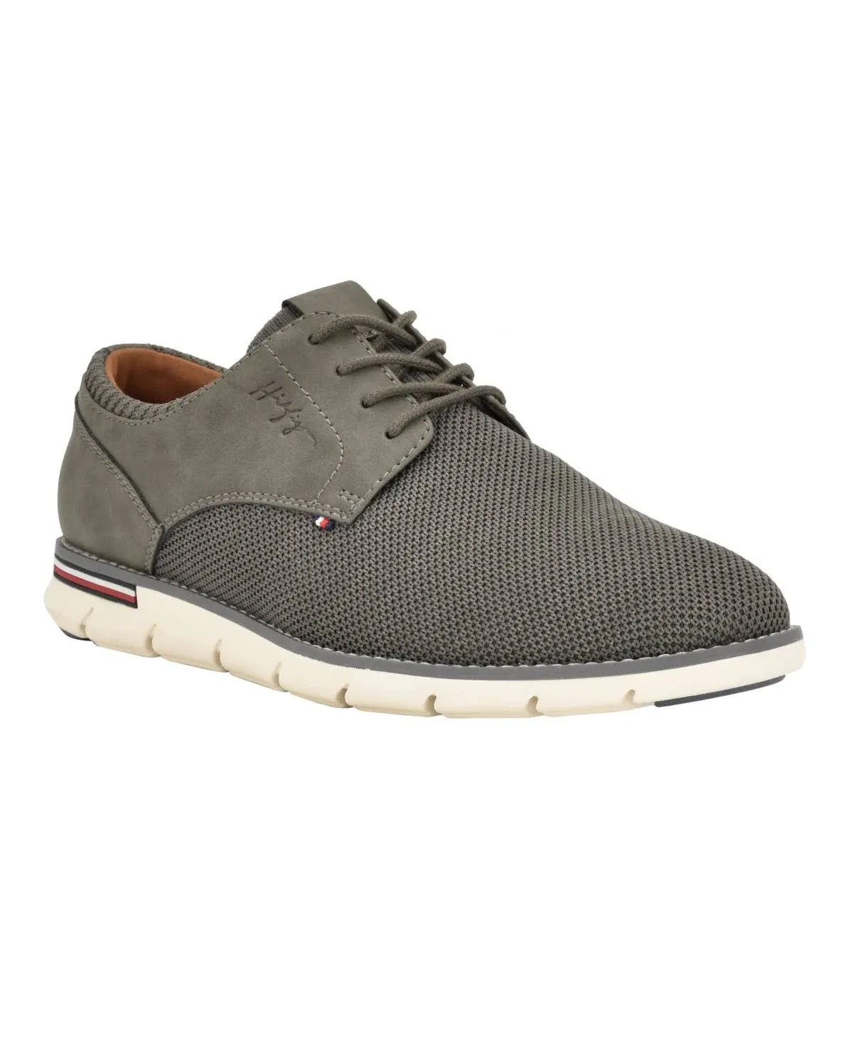 Tommy Hilfiger Winner Oxford | Men's | Grey | Size 10.5 | Oxfords