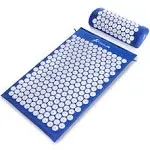 ProsourceFit Acupressure Mat and Pillow Set for Back/Neck Pain Relief and Muscle Relaxation