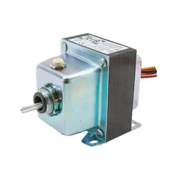 Functional Devices TR50VA008 Transformer, 50VA, 480/277/240/208 to 120 VAC, Circuit Breaker, Foot and Dual Threaded Hub Mount