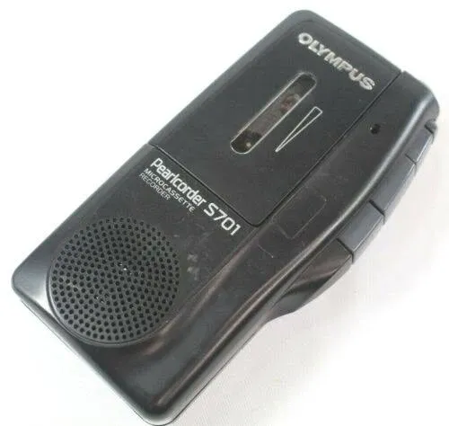 Olympus Pearlcorder S701 Microcassette Recorder