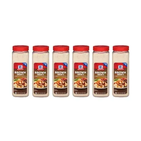 McCormick Brown Gravy Mix, 21 oz 6pk