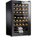 Wine Enthusiast 32-Bottle Dual Zone Max Compressor Wine Cooler