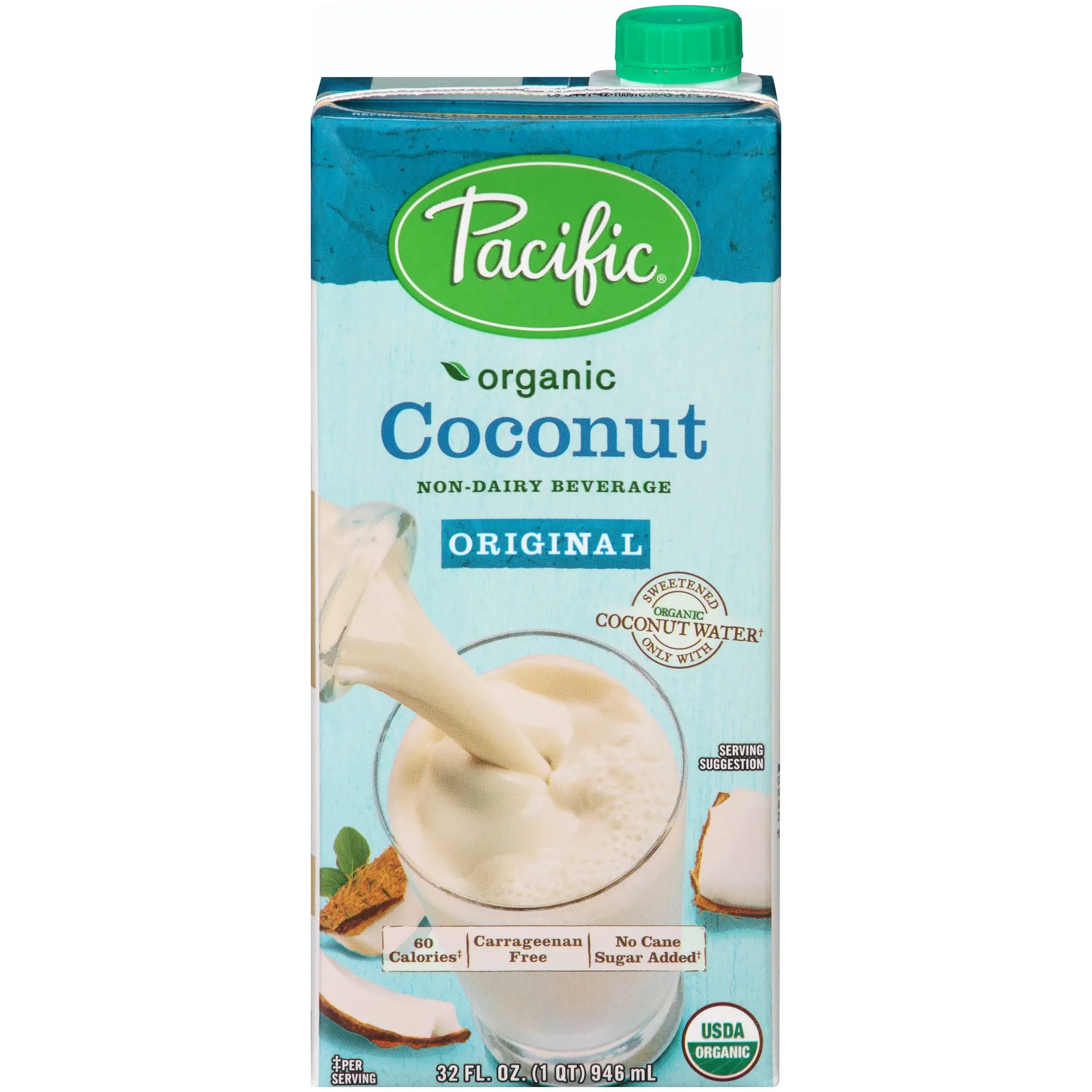 Pacific Foods Organic Coconut Milk 32 fl. oz. - 12/Case