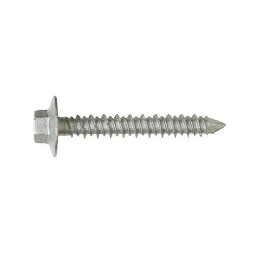 ITW 24326 Tapcon Maxiset x 2-1/4&#034; Hex Head Concrete Anchors Silver, 50-Per Pack