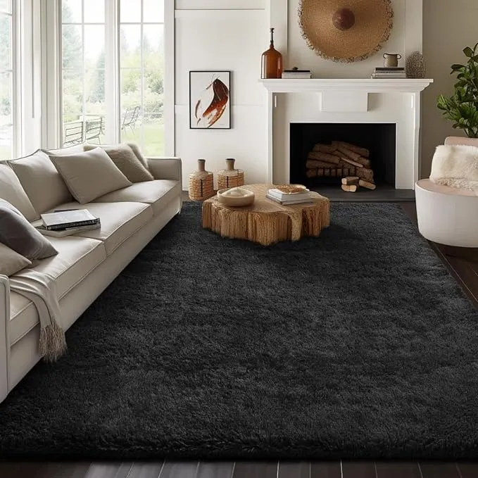 Ophanie Area Rugs for Living Room Fluffy Shag Fuzzy Soft Rug