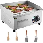 VEVOR Electric Countertop Griddle 1500W Grill