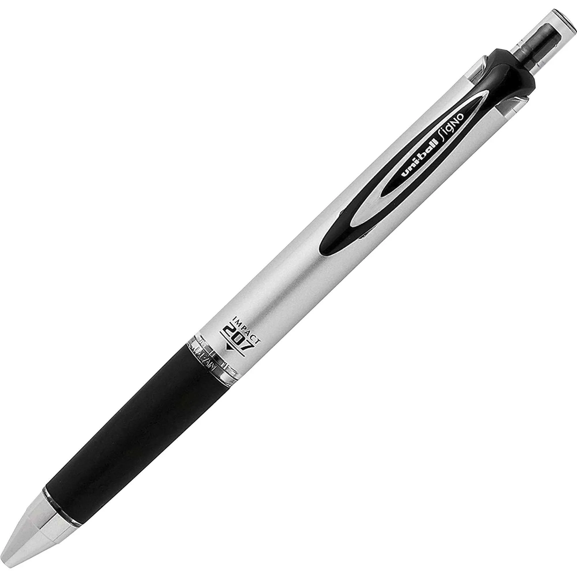 207 Impact Roller Ball Retractable Gel Pen, Black Ink, Bold