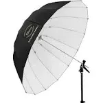 Glow Easy Lock X-Large Deep White Fiberglass Umbrella (65")