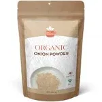 Spicy Organic Onion Powder - Pure USDA Organic - Non-GMO White Onion Powder Seasoning - 16 oz