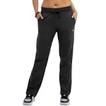 Champion Women&#039;s Black Powerblend Fleece Lounge Sweatpants Large