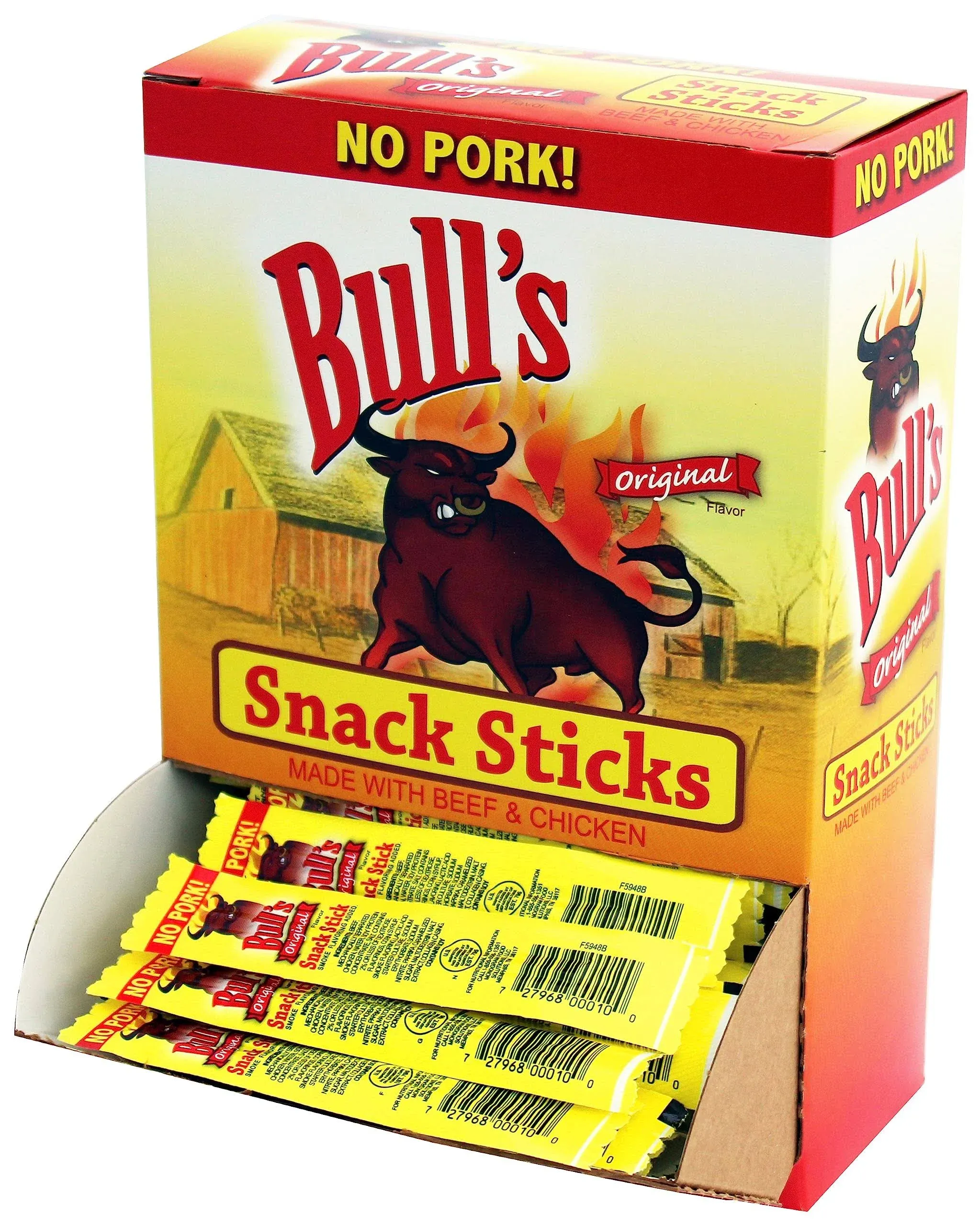 Bull's Original Snack Sticks - 0.25oz (100-ct)