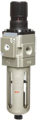 SMC AW20-N02-CZ Filter Regulator 7-125 PSI 