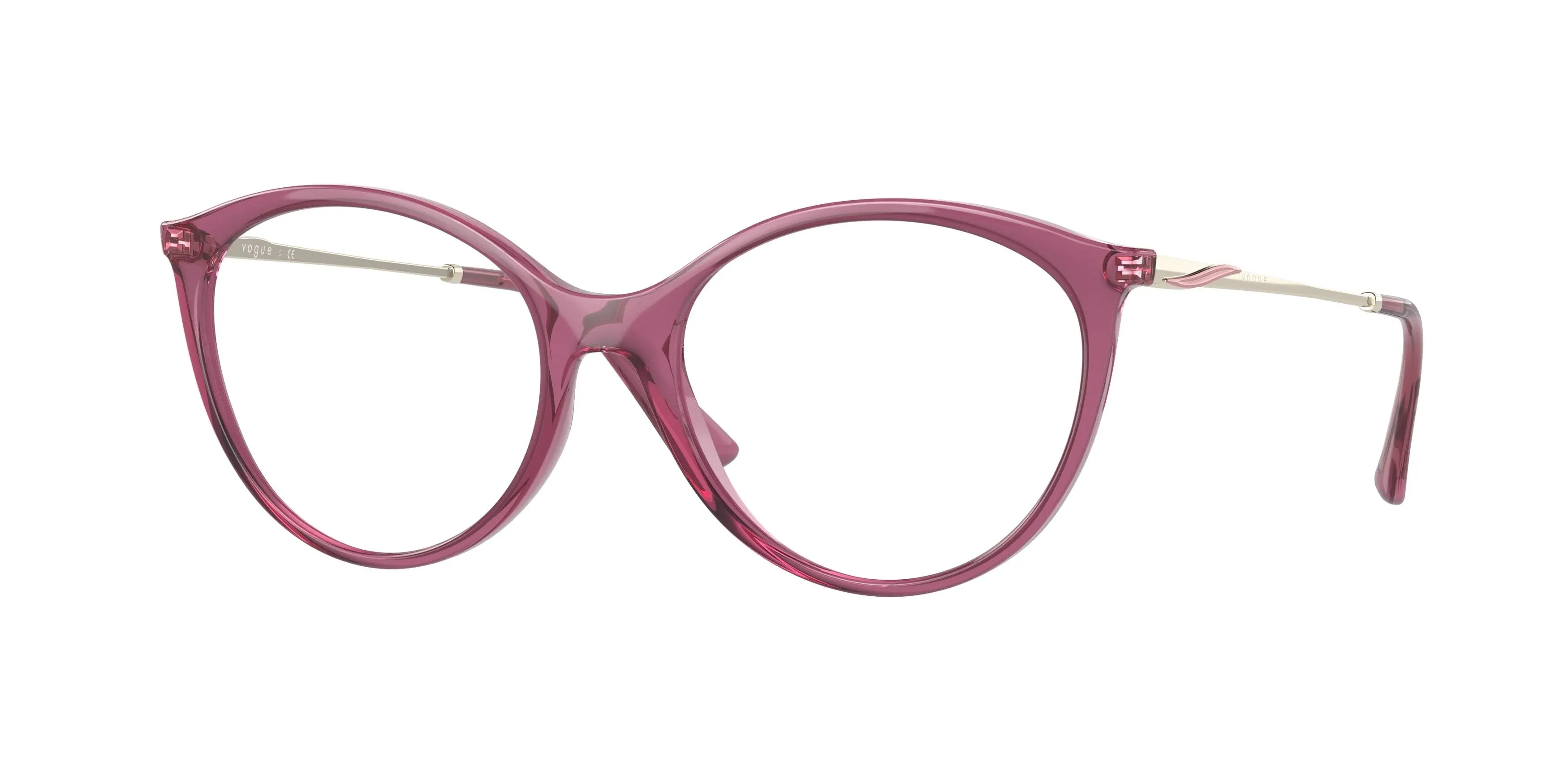 Vogue VO5387 Eyeglasses 2798 Transparent Purple