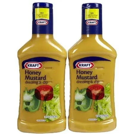 Kraft Dressing, Honey Mustard, 16 oz, 2 pk