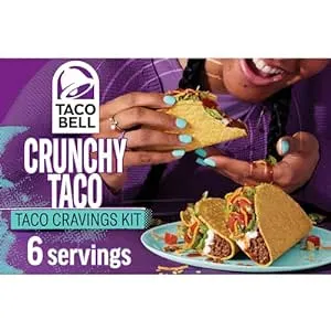 Taco Bell Taco Dinner Kit, Crunchy - 8.85 oz