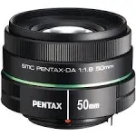 Pentax 50mm f/1.8 Da SMC Lens