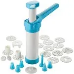 Hutzler Easy Action Cookie Press & Food Decorator