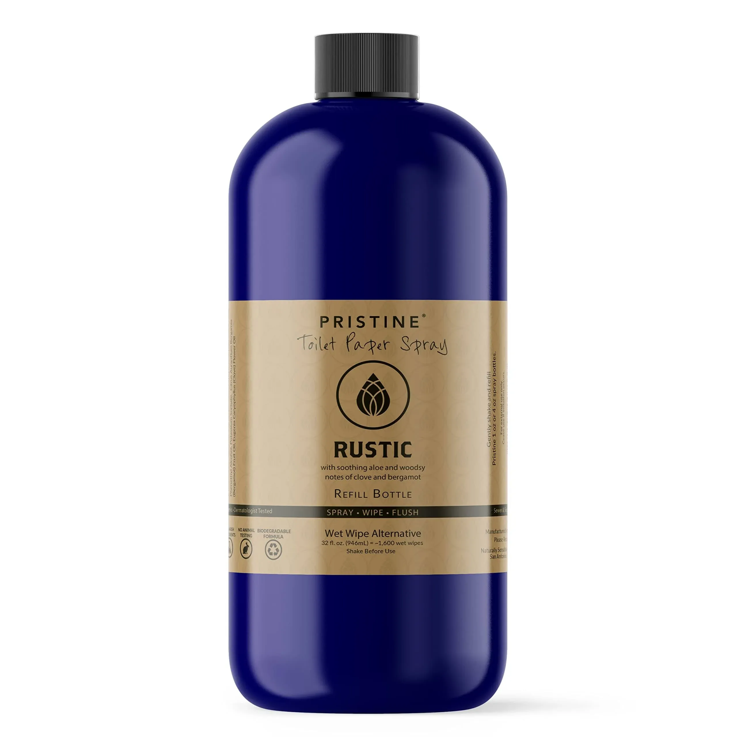 Rustic Bergamot | Toilet Paper Spray