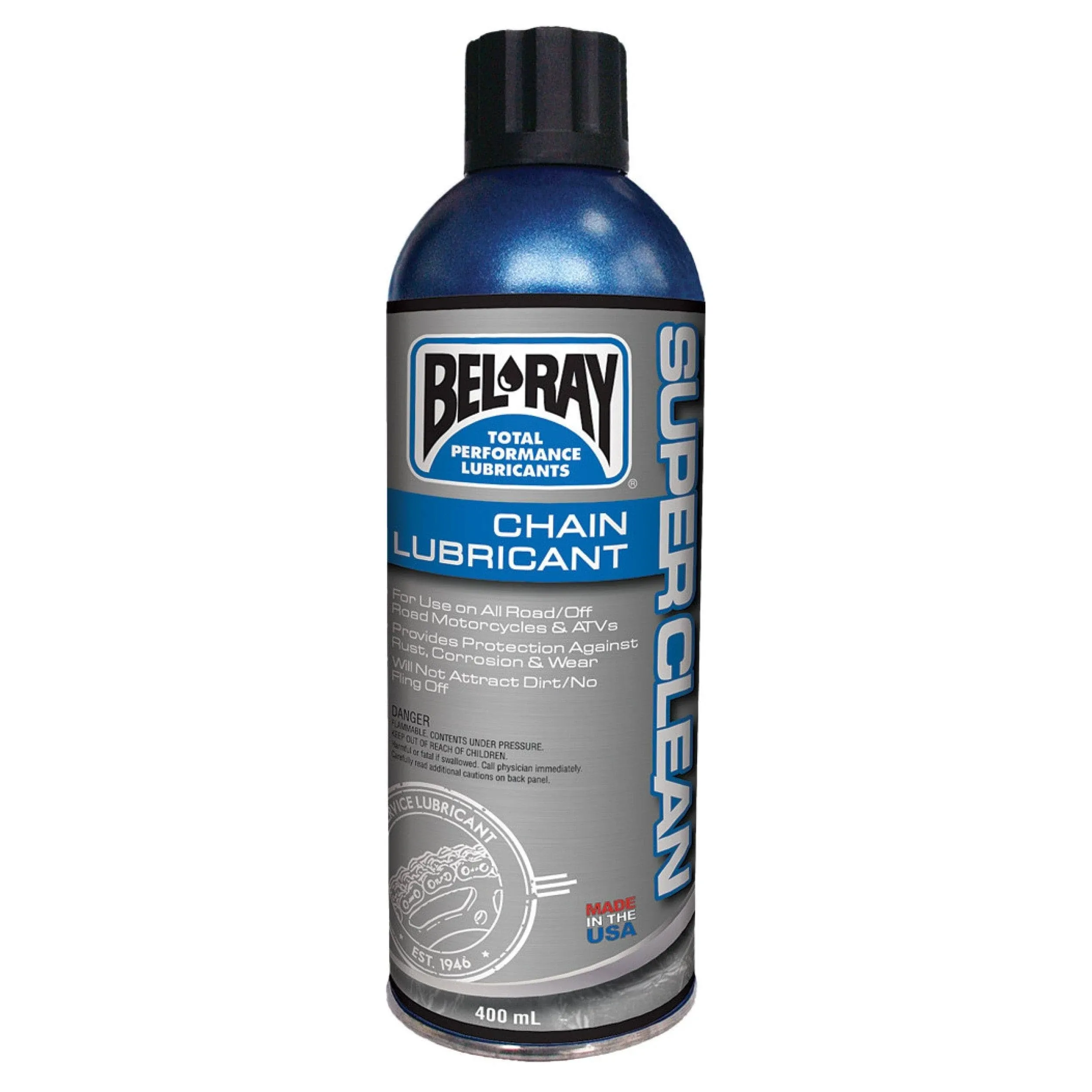 Bel-Ray 99470-A400W Super Clean Chain Lube 400ml