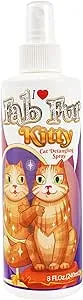 Pet MasterMind Fab Fur Kitty Cat Detangler Spray for Matted Hair | Premium, Natural, Unscented 8oz