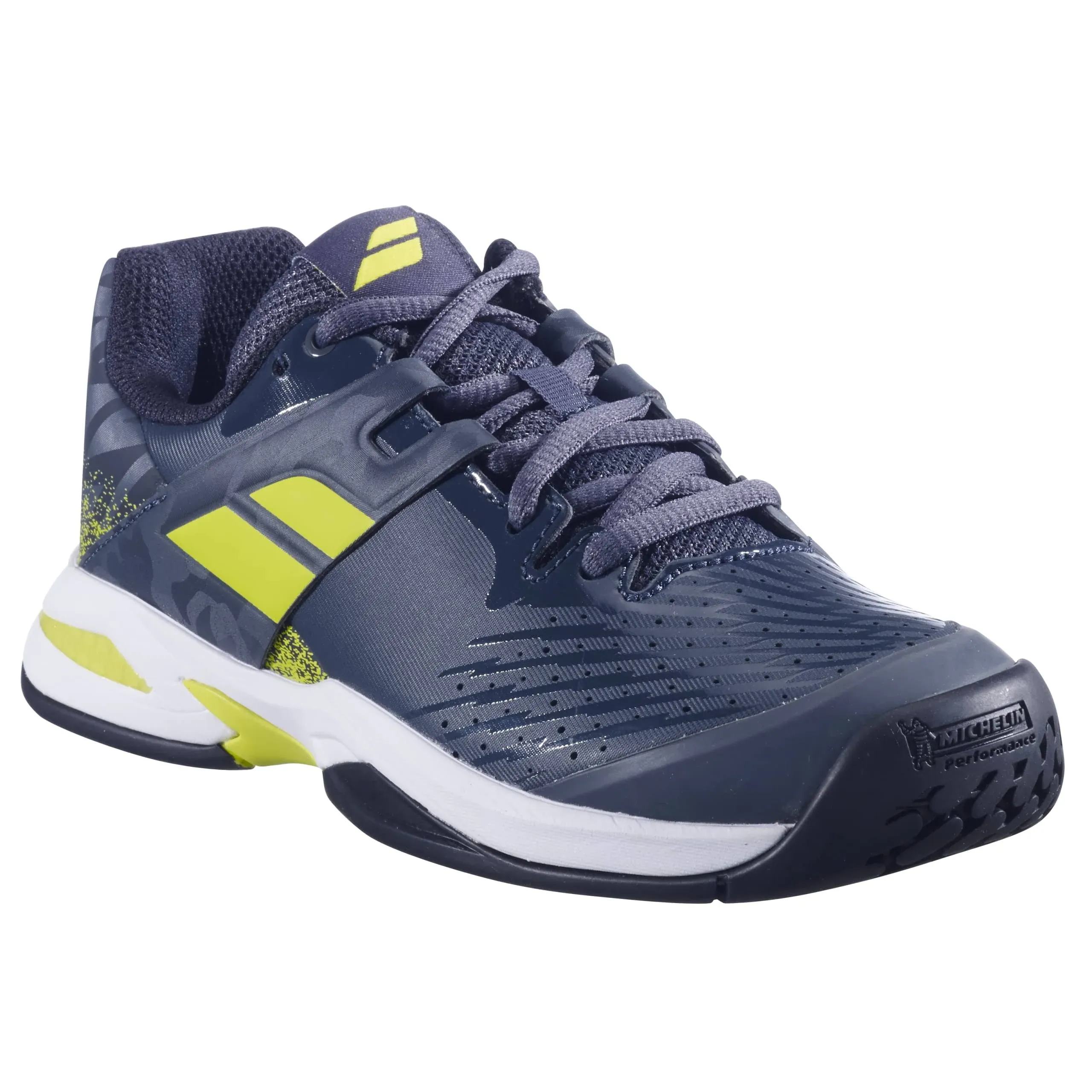 Babolat Junior Propulse All Court Tennis Shoe (Grey/Aero)