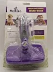 Self Cleaning Slicker Grooming Brushes for Long Short Haired Dogs Cats, Purple