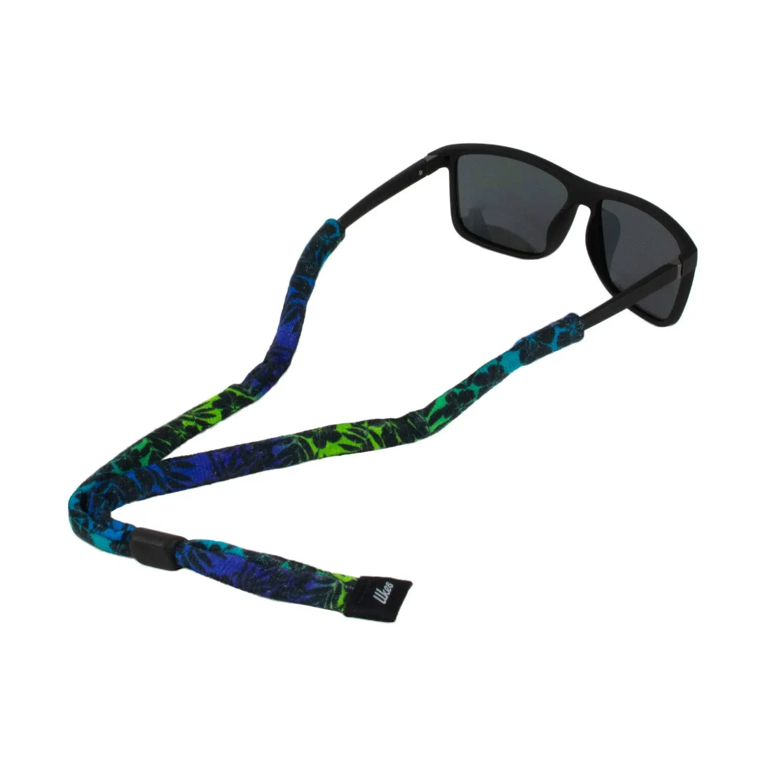 Ukes Premium Sunglass Strap - Durable & Soft Glasses Strap Designed with Cotton Material - Secure fit for Your Glasses and Eyewear. (The Hawaiians)