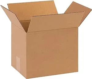 AVIDITI Shipping Boxes Medium 10"L x 8"W x 10"H, 25-Pack | Corrugated Cardboard Box for Packing, Moving and Storage 10x8x10