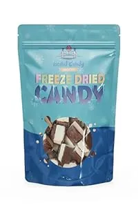 KD Supplies Freeze Dried Vanilla Ice Cream Sandwich Bites (3.5 oz) Airy and Crunchy Snack Freeze Dried for an Enhanced Flavor