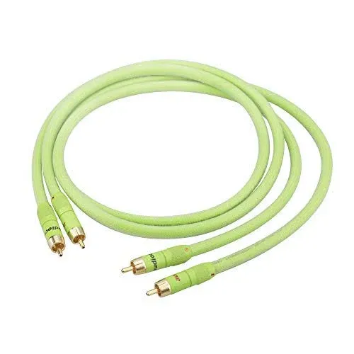 Viborg Audiocrast A51 Hi-end 6n Ofc Copper Rca Interconnect Cable with 2 Rca to Rca Audio Cable Hifi