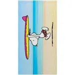 Franco Collectibles Peanuts Snoopy - Toalla de baño de algodón súper Suave, 60 x 30 Pulgadas, (Producto con Licencia Oficial)