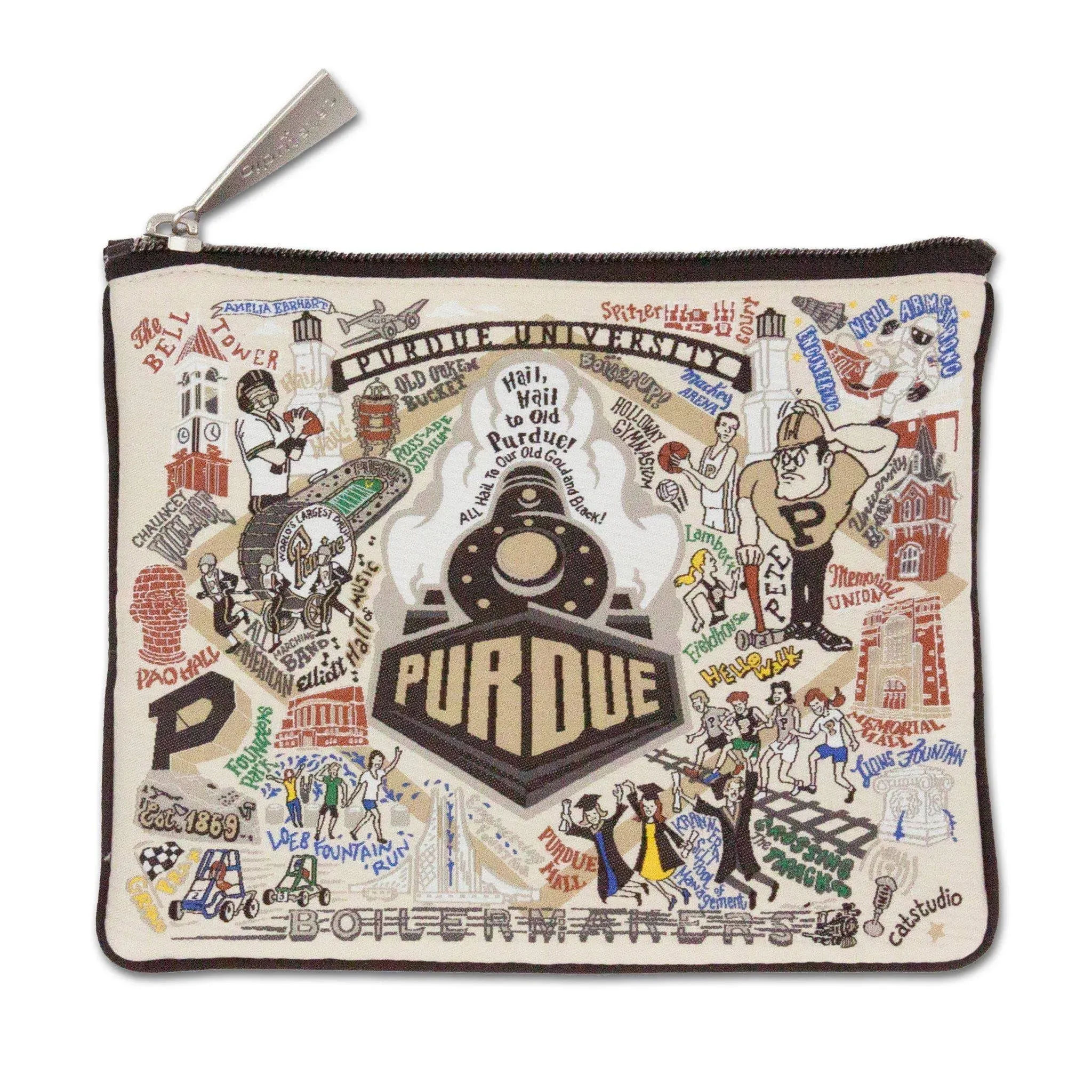 Purdue University Zip Pouch